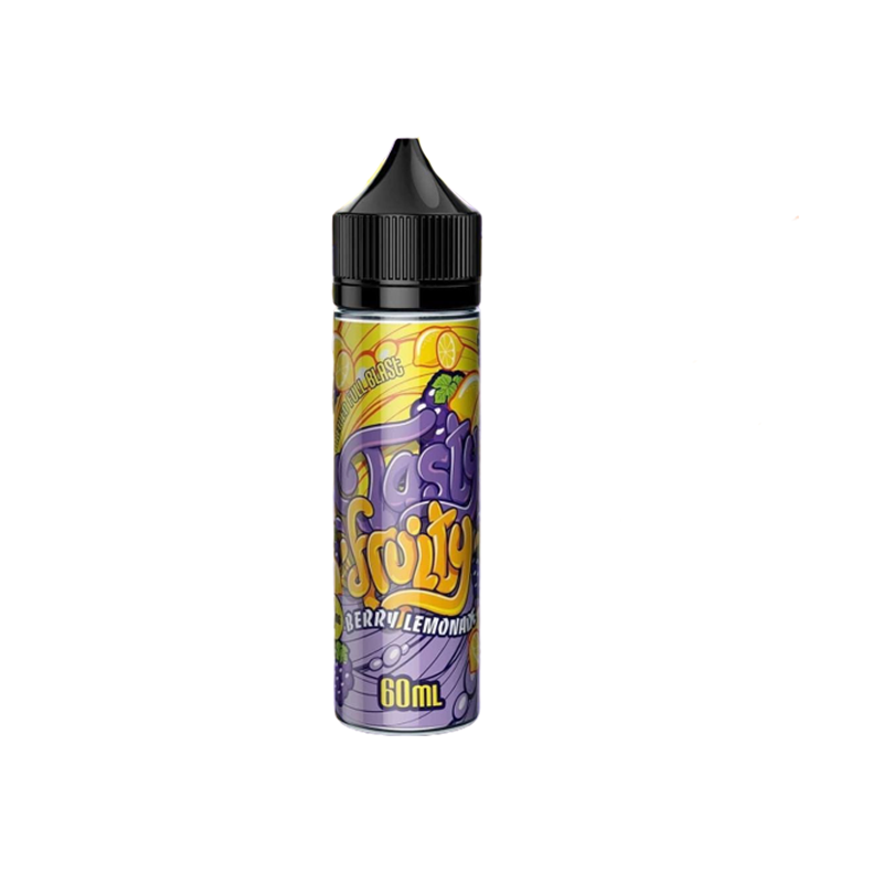Tasty Fruity E-Liquid 60ml Malaysian E-Juice 0mg, 3mg, 6mg Vape Juice 70/30VG/PG