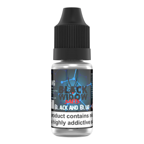 BLACK AND BLUE 10ML NIC SALT BLACK WIDOW Pack of 10
