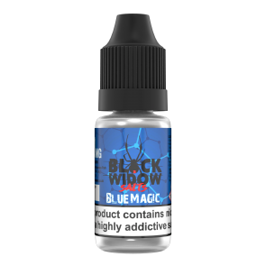 BLUE MAGIC 10ML NIC SALT BLACK WIDOW Pack of 10