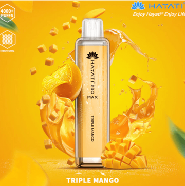 Hayati Pro Max 4000 Crystal Bar PAX-ANY II FOR £19