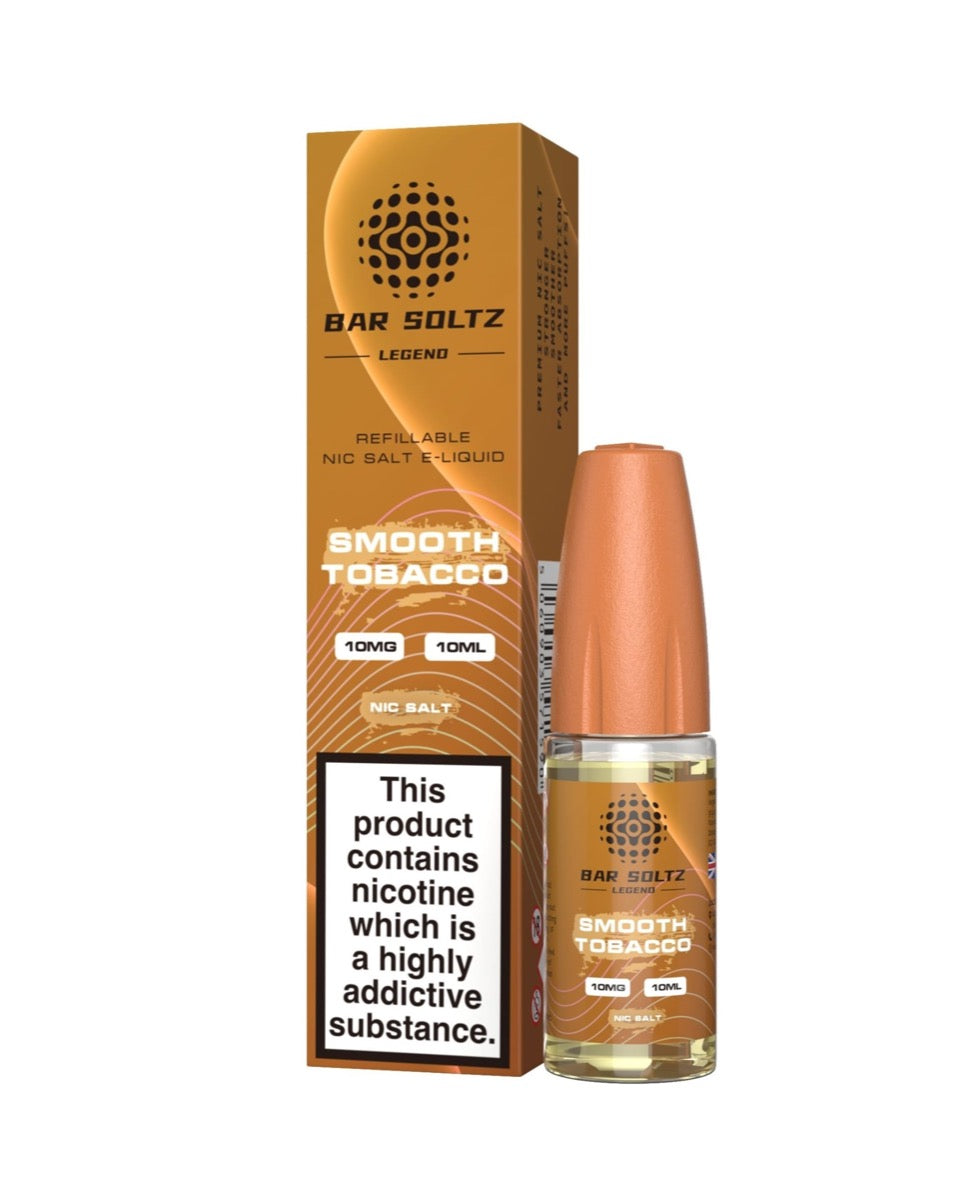 Bar Soltz Legend 10ml Nic Salt - Pack of 10 - Vapourse