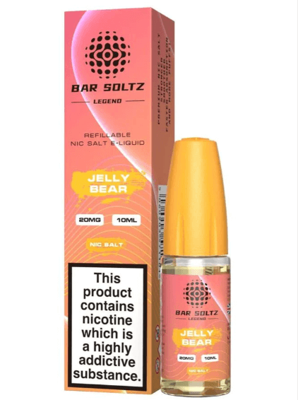 Bar Soltz Legend Nic Salts - 50VG/50PG - Pack of 10 - Vapourse