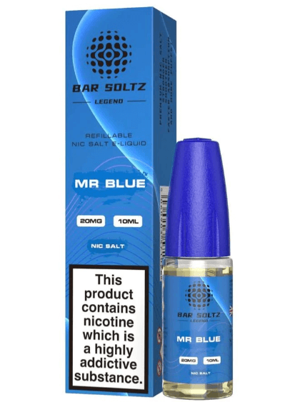 Bar Soltz Legend Nic Salts - 50VG/50PG - Pack of 10 - Vapourse