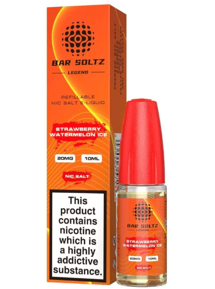 Bar Soltz Legend Nic Salts - 50VG/50PG - Pack of 10 - Vapourse