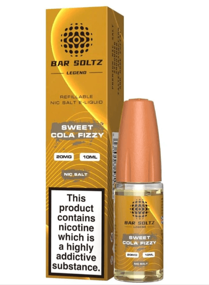 Bar Soltz Legend Nic Salts - 50VG/50PG - Pack of 10 - Vapourse