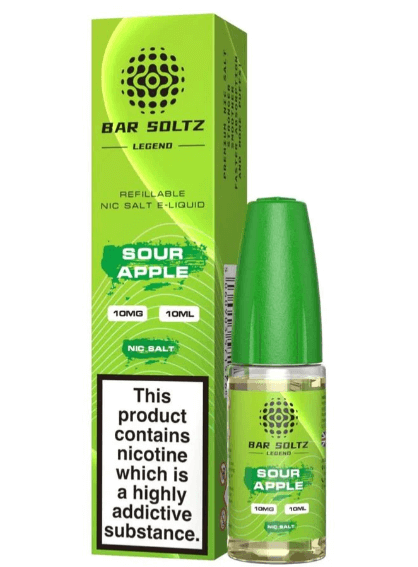 Bar Soltz Legend Nic Salts - 50VG/50PG - Pack of 10 - Vapourse