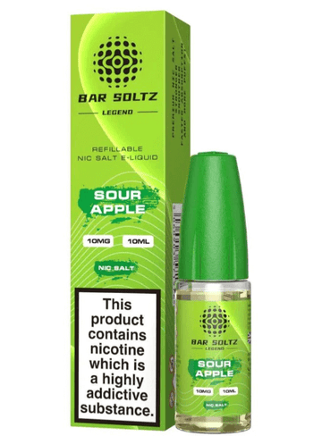 Bar Soltz Legend Nic Salts - 50VG/50PG - Pack of 10 - Vapourse