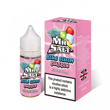 Blue Slush Bubble by Mr Salt - 10ml Nicotine Salt E-Liquid - Vapourse