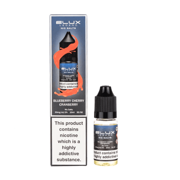 Blueberry Cherry Cranberry Nic Salt E-Liquid by Elux Legend - Pack of 10 - Vapourse