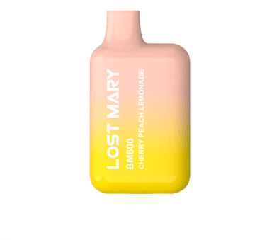 Cherry Peach Lemonade Lost Mary BM600 Disposable Vape - Box of 10 | Refreshing Summer Flavor - Vapourse