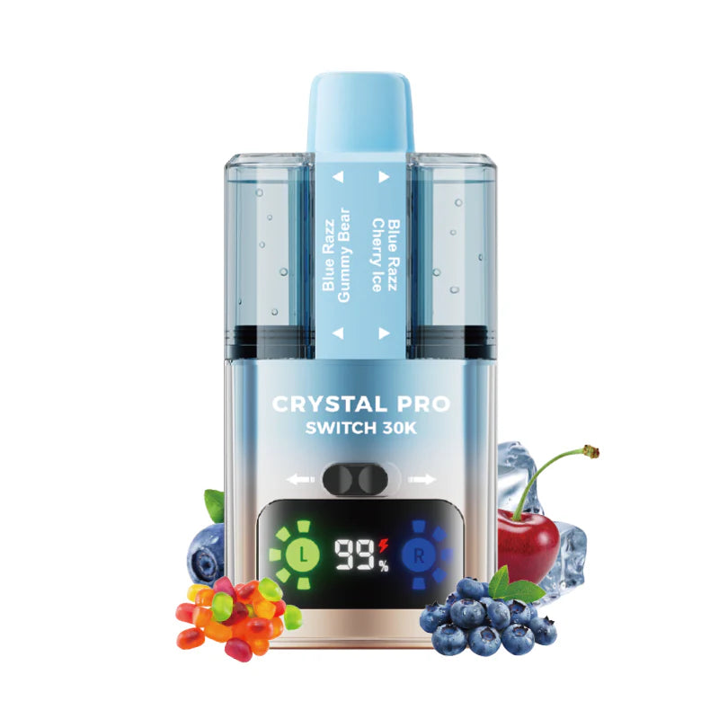 Crystal Pro Switch 30K  Vape - Dual Flavors, 30000 Puffs