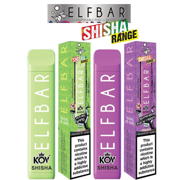 ELF BAR KOV Shisha NC600 Disposable Pod Device - 20mg - Vapourse