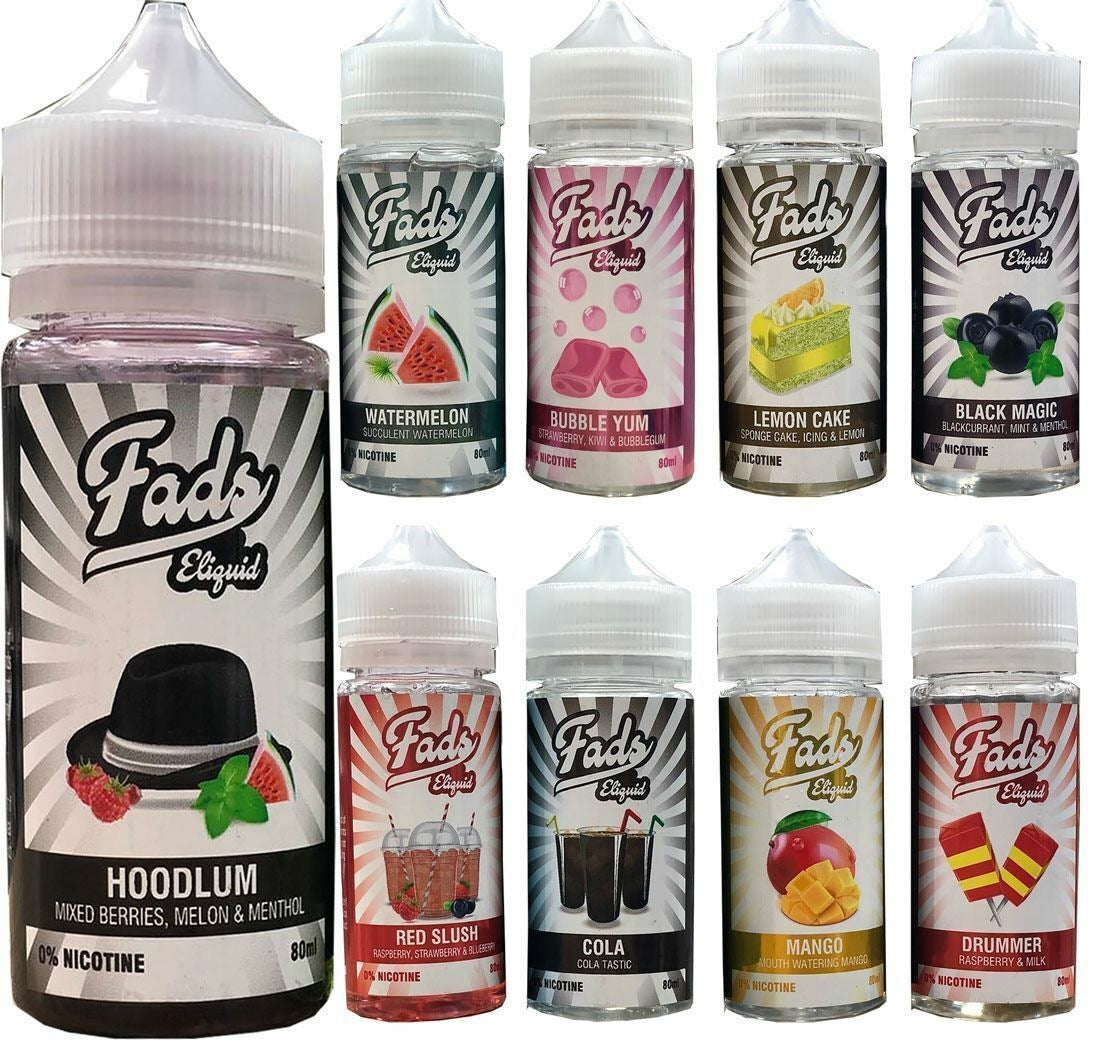E Liquid Fads Custard Flavours Slush Medley Sour - 10ml - Vapourse