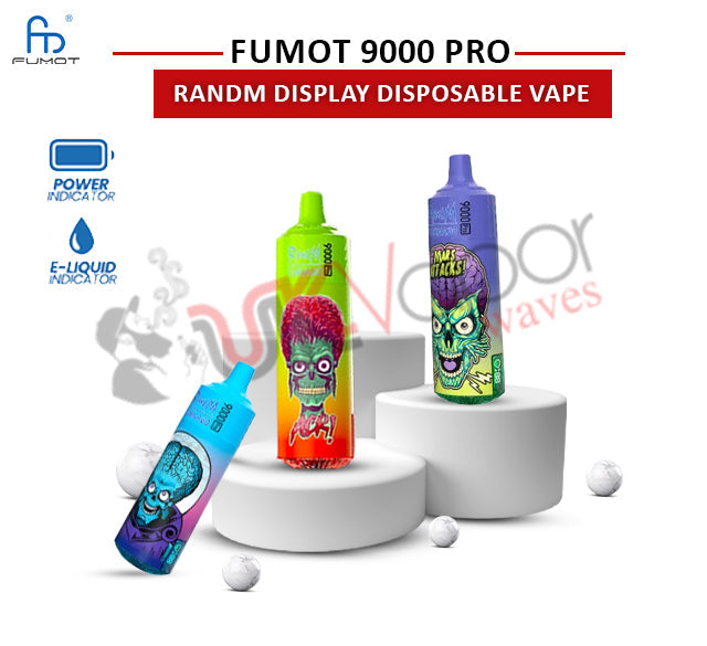 Fumot RandM Digital Box 12000 Disposable Vape - 20ml, Rechargeable, LED Display - Vapourse