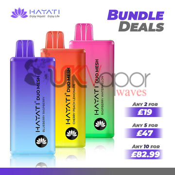 Hayati Mesh Duo 7000 Puff Vape Device Cheapest