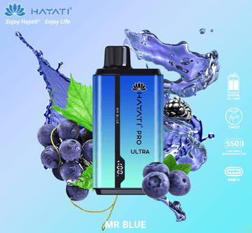 Hayati Pro Ultra 15000 puffs Vape Mr Blue £9.60