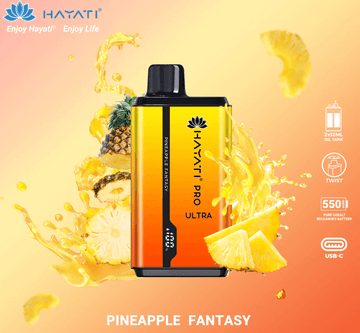 Hayati Pro Ultra 15000 puffs Vape Pineapple Fantasy £9.60