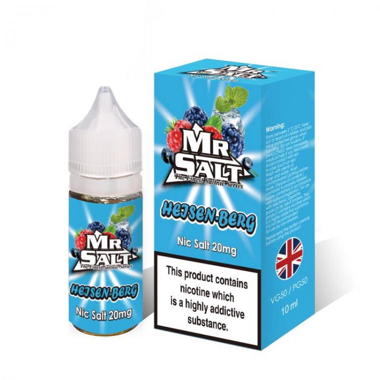 Heisen-Berg by Mr Salt - 10ml Nicotine Salt E-Liquid - Vapourse