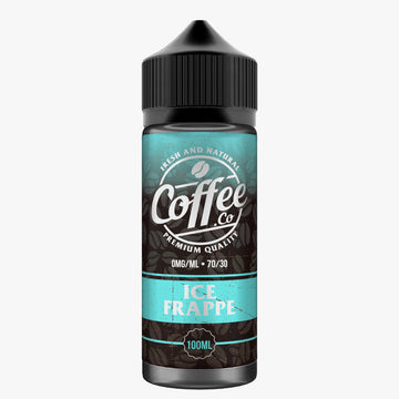 Ice Frappe 100ml E-Liquid by Coffee Co | Refreshing Coffee & Creamy Whipped Topping - Vapourse