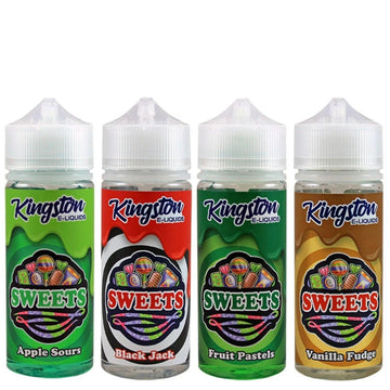 Kingston 100ml E-Liquid - Full Range (70/30 VG/PG) | Premium UK Vape Juice - Vapourse