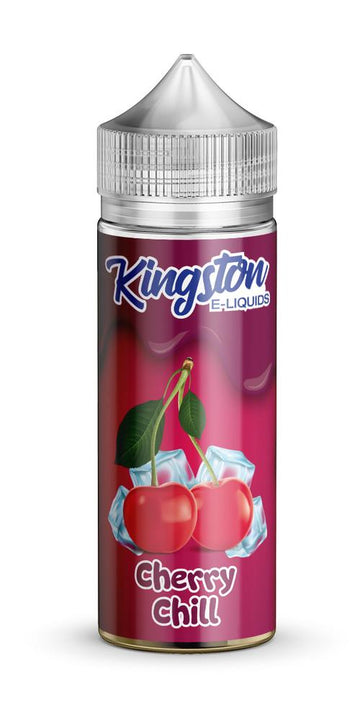 Kingston Cherry Chill E-Liquid 100ml | Refreshing Cherry & Menthol Blend - Vapourse