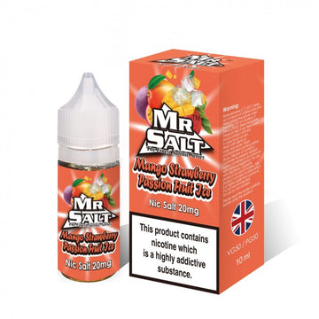 Mango Strawberry Passion Fruit Ice by Mr Salt - 10ml Nicotine Salt E-Liquid - Vapourse