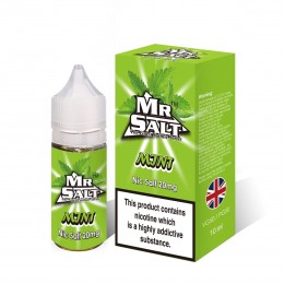 Mint by Mr Salt - 10ml Nicotine Salt E-Liquid - Vapourse