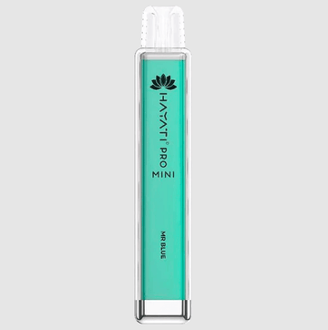 Mr Blue Hayati Pro Mini 600 Disposable Vape - Box of 10 | 20mg Nicotine - Vapourse