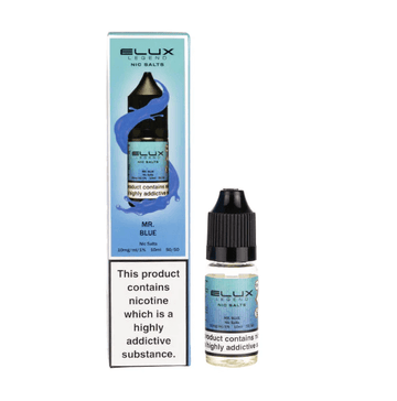 Mr Blue Nic Salt E-Liquid by Elux Legend - Pack of 10 - Vapourse