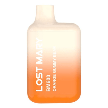 Orange Gummy Bear Lost Mary BM600 Disposable Vape - Box of 10 | 20mg Nicotine - Vapourse