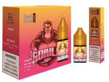 RandM Tornado 7000 Cherry Nic Salt - 10ml Box of 10 - Vapourse