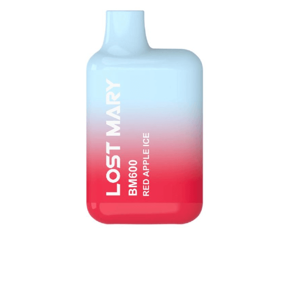 Red Apple Ice Lost Mary BM600 Disposable Vape - Box of 10 | 20mg Nicotine - Vapourse