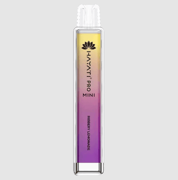 Riberry Lemonade Hayati Pro Mini 600 Disposable Vape - Box of 10 | 20mg Nicotine - Vapourse
