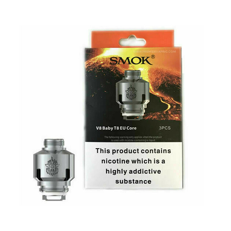 SMOK Baby T8 EU Core Coils - Genuine Replacement Coil Heads for the Big Baby EU - Vapourse