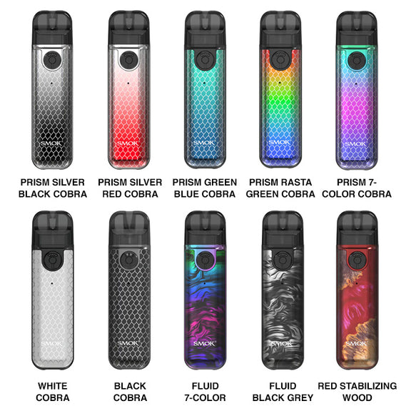 SMOK Novo 4 Mini Pod Kit - 900mAh Battery with 25W Output - Vapourse