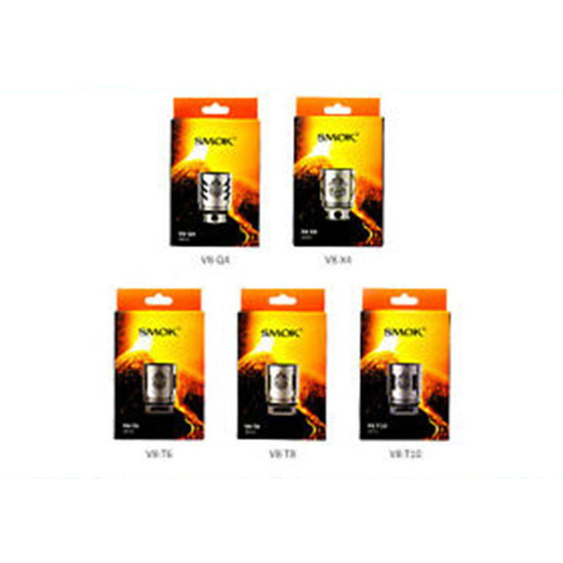 SMOK TFV8 Coils - Cloud Beast V8 Q4 | X4 | T6 | T8 | T10 Replacement Coils (Pack of 3) - Vapourse
