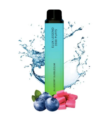 Elux Legend Blueberry Bubblegum 3500 prefilled Box of 10 - £69.99