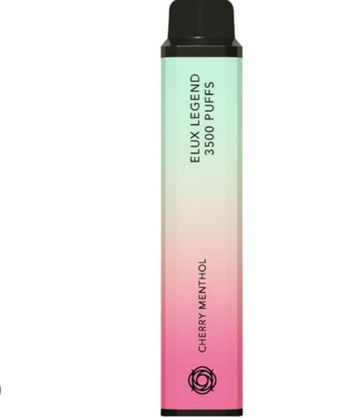 Elux Legend 3500 Puffs Cherry Menthol prefilled Box Of 10 - £69.99
