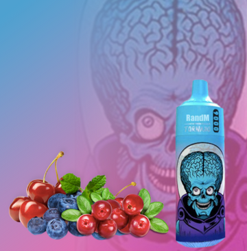 Randm Tornado Disposable Blueberry cherry Cranberry 9000 - £10.99