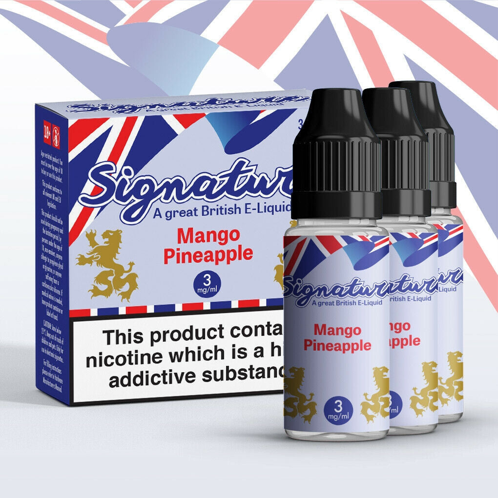 Signature Vapours E-Liquid - Premium 50/50 Vape Juice Collection - Vapourse