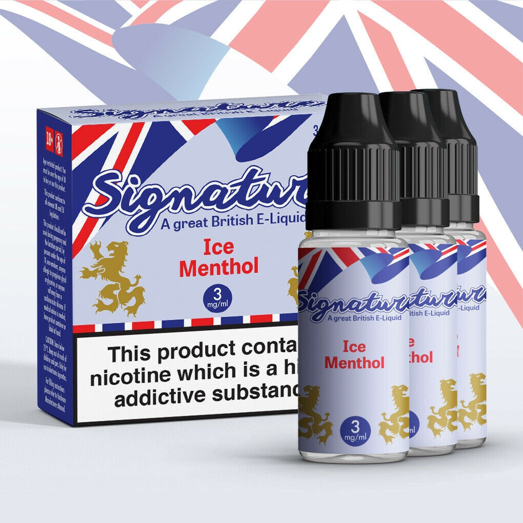 Signature Vapours E-Liquid - Premium 50/50 Vape Juice Collection - Vapourse