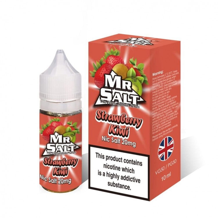 Strawberry Kiwi by Mr Salt - 10ml Nicotine Salt E-Liquid - Vapourse