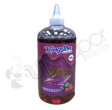 Vinberry Soda 500ml E-Liquid by Kingston | Fruity Refreshment - Vapourse
