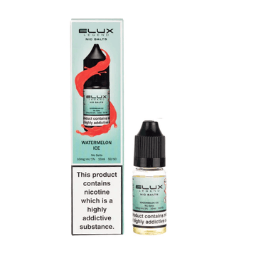 Watermelon Ice Nic Salt E-Liquid by Elux Legend - Pack of 10 - Vapourse