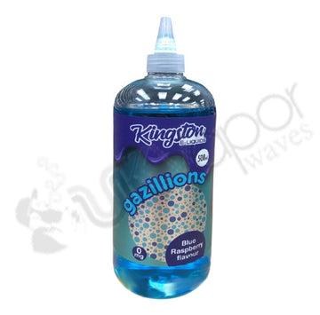 Kingston Blue Raspberry Gazillions E-Liquid 500ml - Sweet Bubblegum Fusion