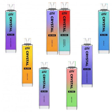 ETH Crystal Bling 6000 Puffs Box of 10 £69.95
