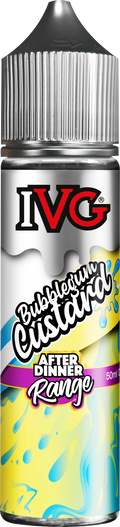 After Dinner Range by IVG featuring premium dessert-inspired e-liquids, crafted with high-quality ingredients for a smooth vaping experience after meals.