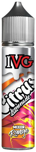 IVG Mixer Range featuring unique e-liquids like Fizzy Cherry and Tropical Fruits, available in 50ml short fill and 10ml nicotine salt formats for a customizable vaping experience.