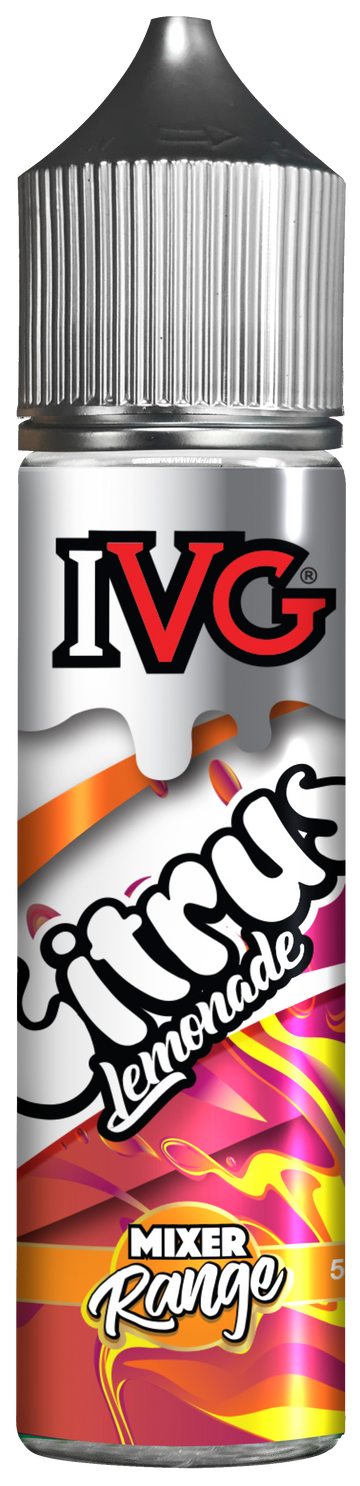 IVG Mixer Range featuring unique e-liquids like Fizzy Cherry and Tropical Fruits, available in 50ml short fill and 10ml nicotine salt formats for a customizable vaping experience.