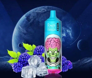 Randm Tornado Disposable Blue Razz Ice 9000 - £10.99